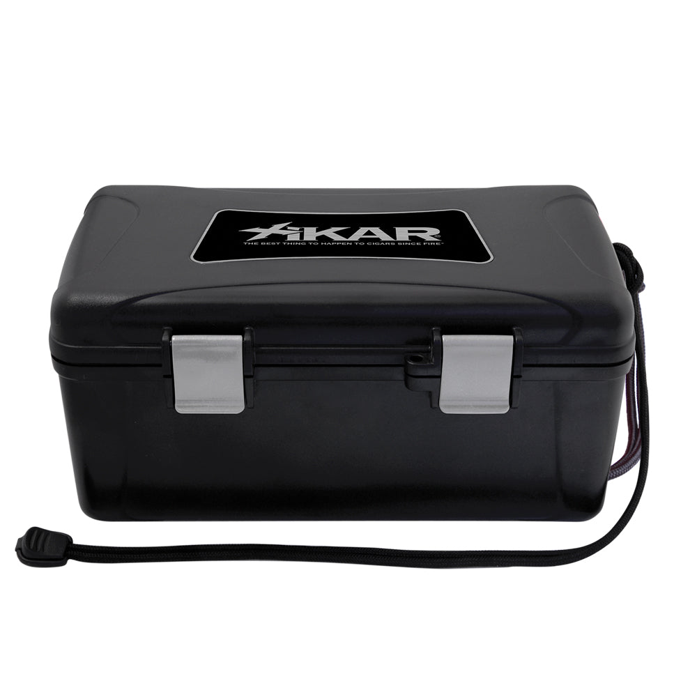 XIKAR Cigar Travel Case – Black (15 Cigar Capacity)