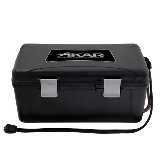 XIKAR Cigar Travel Case – Black (15 Cigar Capacity)