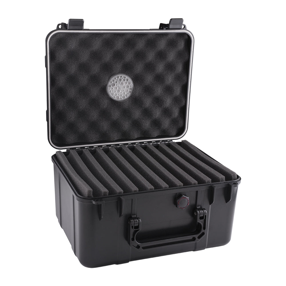 XIKAR Cigar Travel Humidor (60 Cigar Capacity)