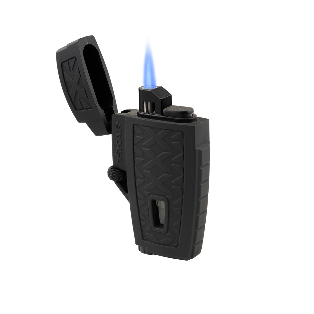 XIKAR Stratosphere Windproof Single Torch Lighter Black