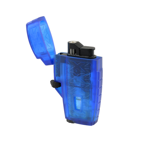 XIKAR Stratosphere Windproof Single Torch Lighter Blue