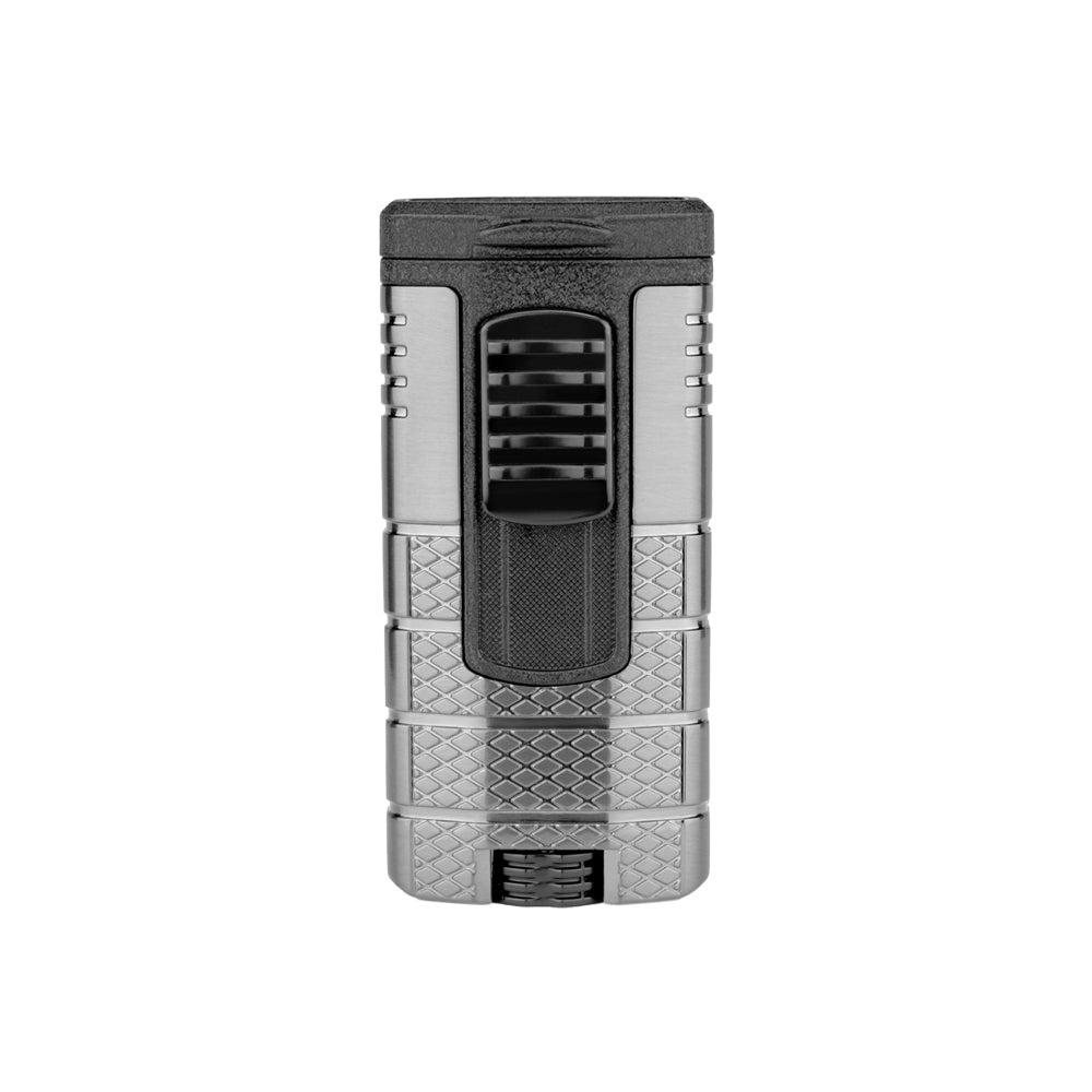XIKAR Tactical Triple Jet Lighter Gunmetal & Black