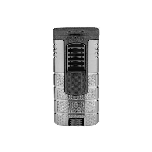 XIKAR Tactical Triple Jet Lighter Gunmetal & Black