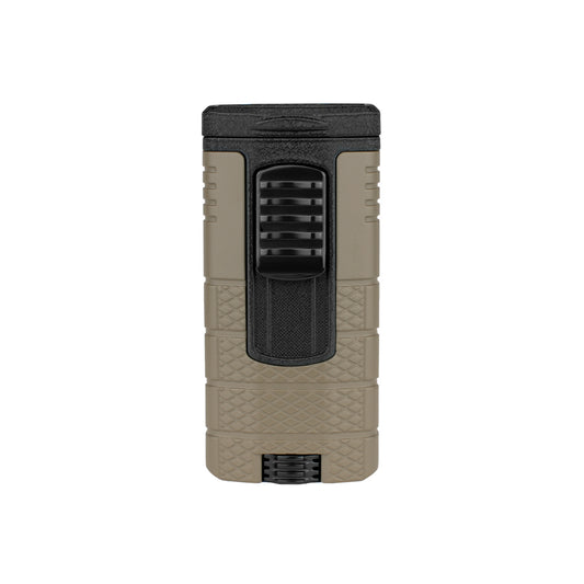 XIKAR Tactical Triple Jet Lighter Tan & Black