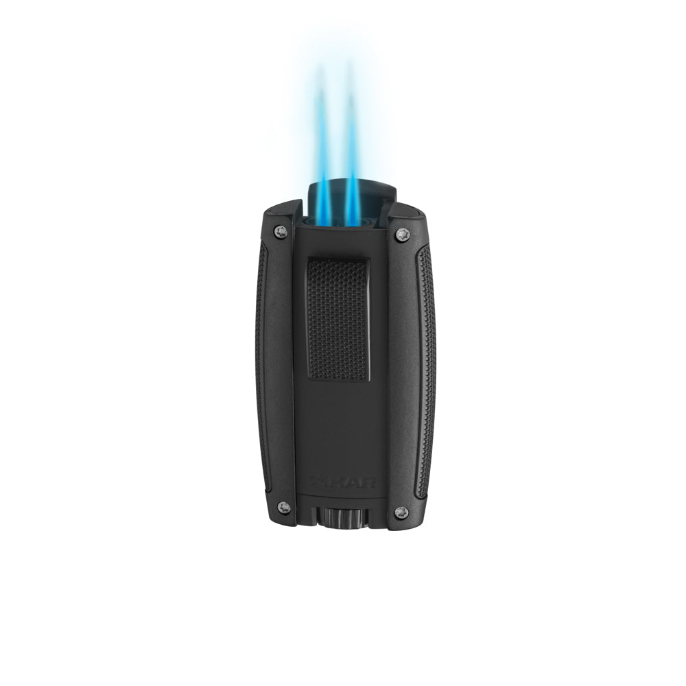 XIKAR Turismo Double Jet Flame Lighter – Matte Black