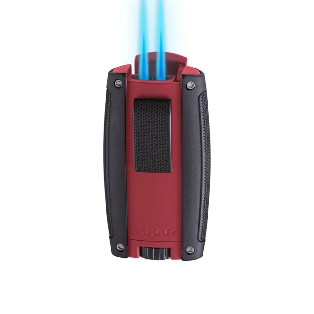 XIKAR Turismo Double Jet-Flame Lighter Matte Red
