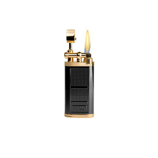 XIKAR Pipeline Soft Flame Pipe Lighter Black & Gold