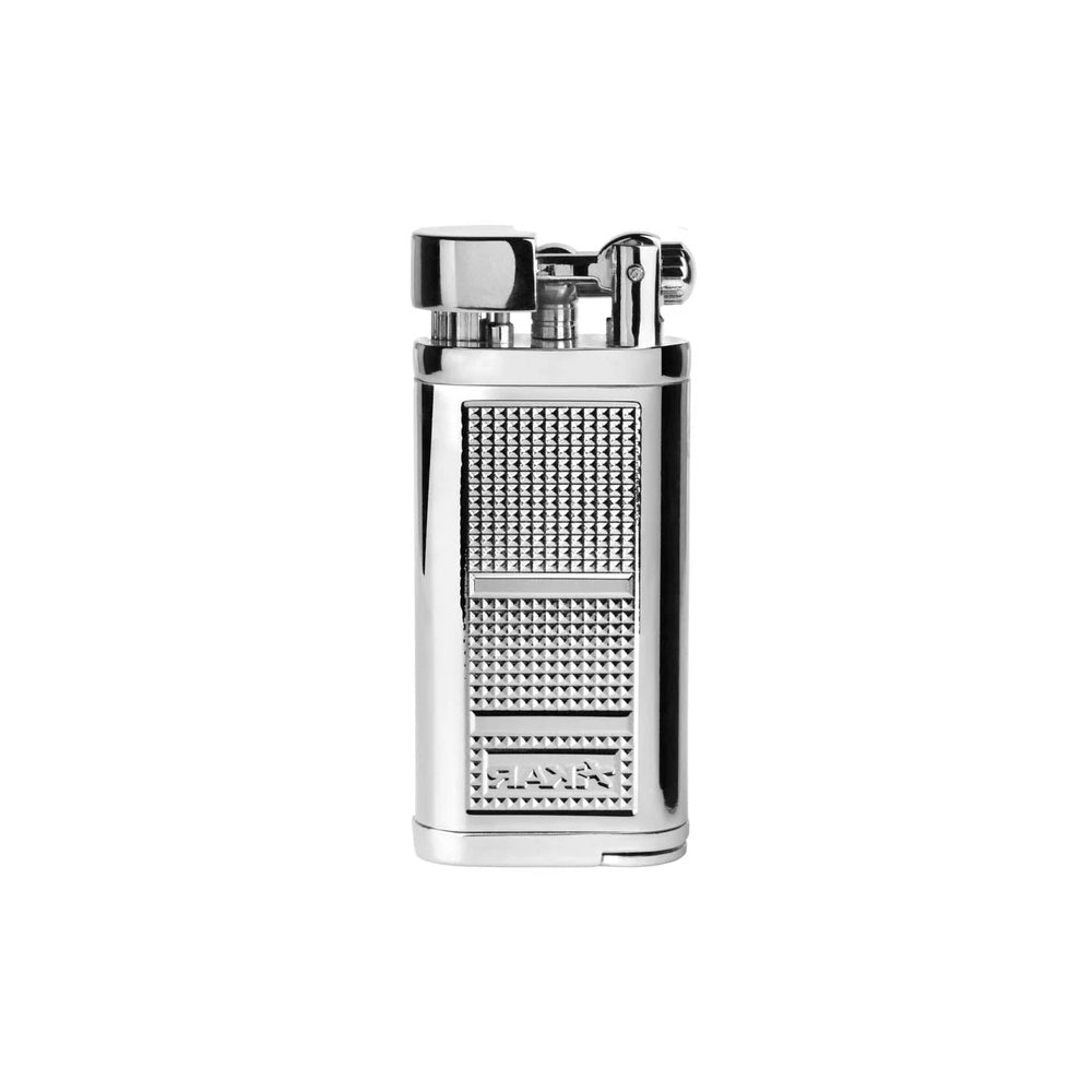 XIKAR Pipeline Soft Flame Pipe Lighter Chrome Silver