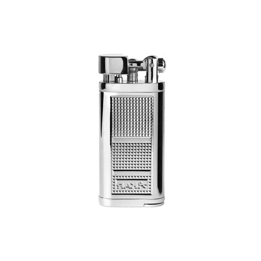 XIKAR Pipeline Soft Flame Pipe Lighter Chrome Silver