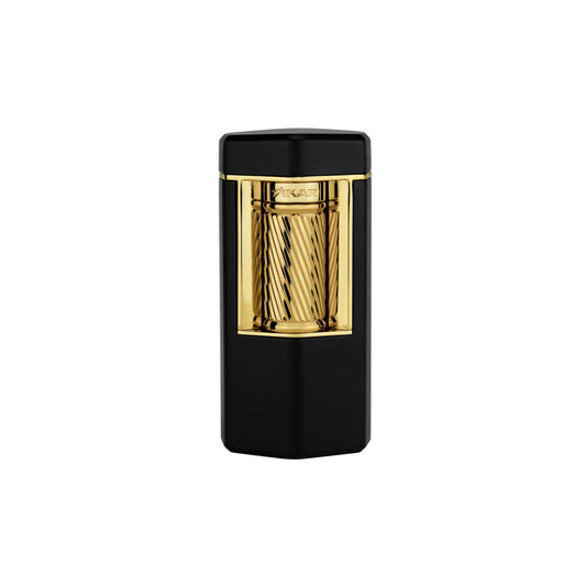 XIKAR Meridian Triple Soft Flame Lighter Black & Gold