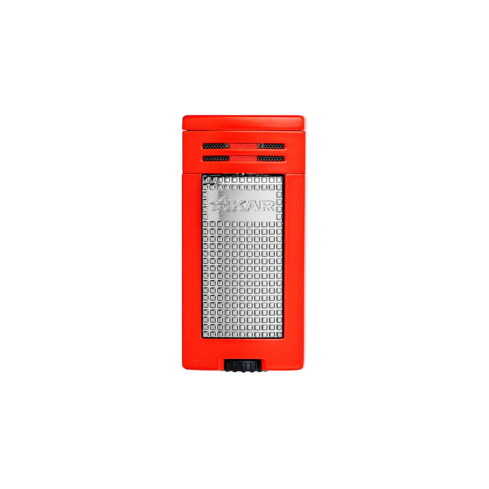 XIKAR Ion Double Jet Flame Cigar Lighter Red