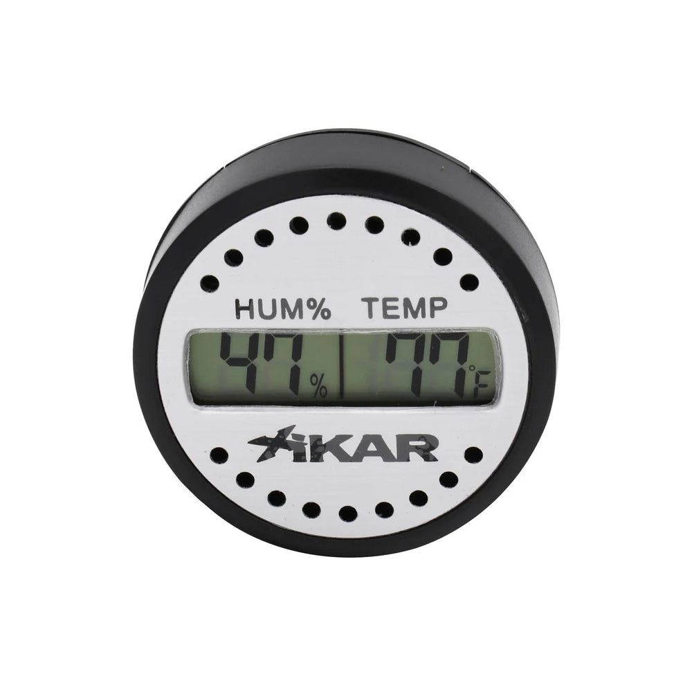 XIKAR Round Digital Hygrometer