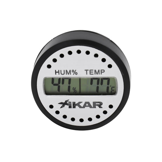 XIKAR Round Digital Hygrometer